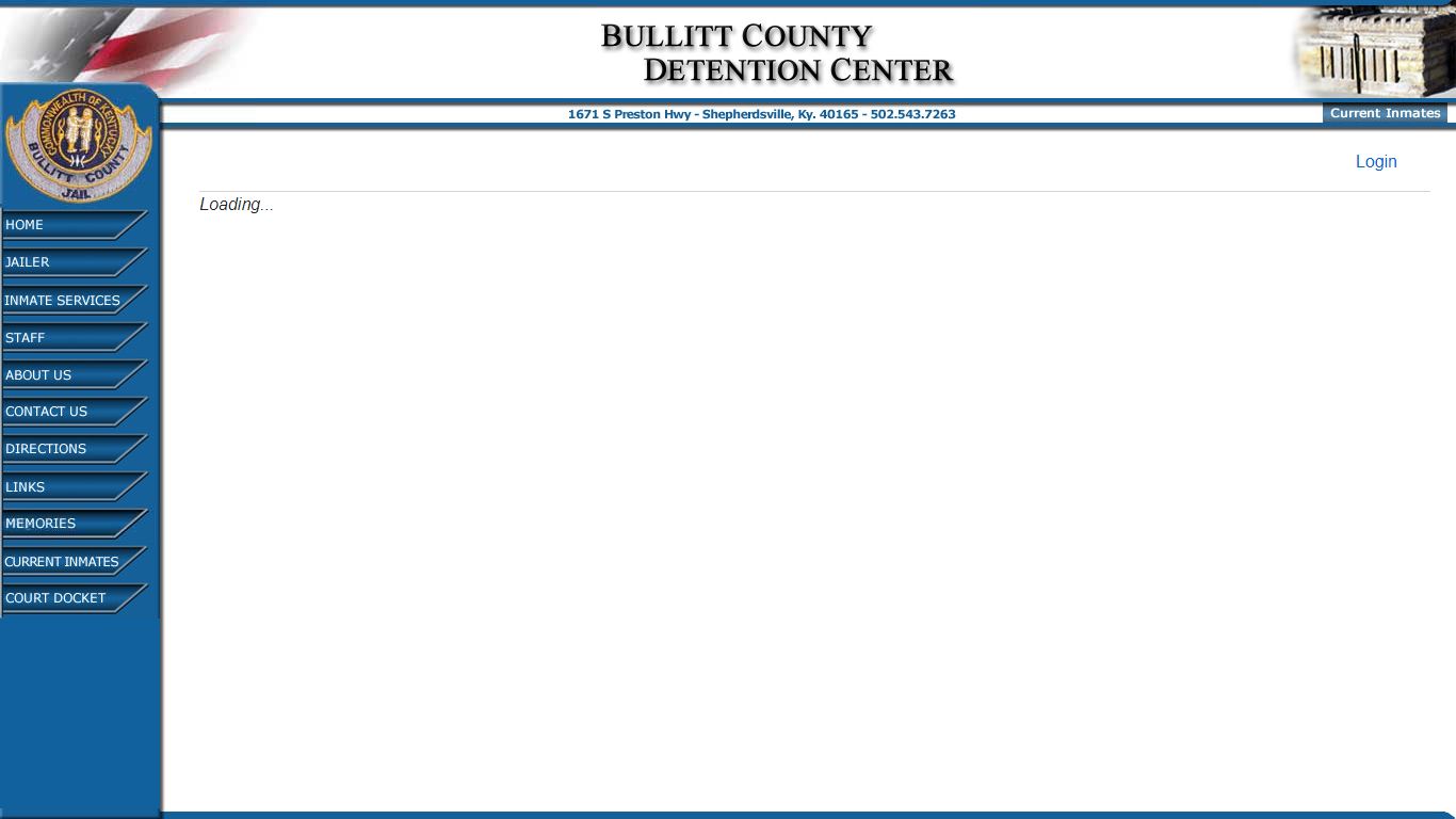 Bullitt County Detention Center Inmates